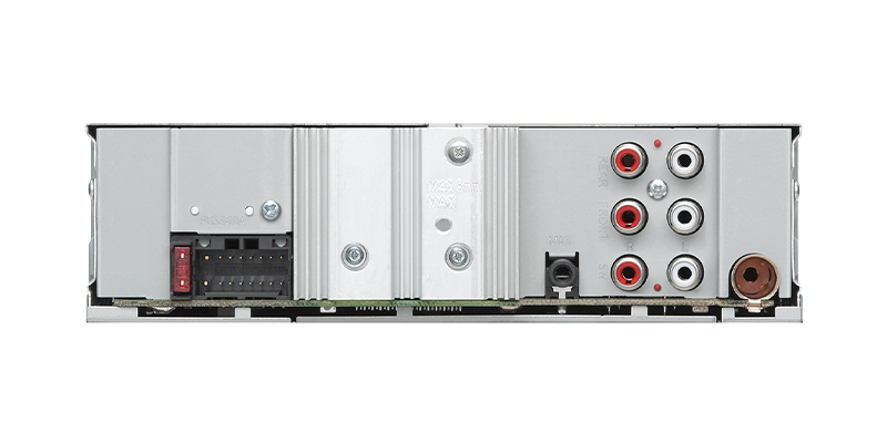 Kenwood Bluetooth RGB Single-DIN Head Unit | KMM-BT408