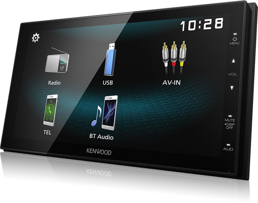 Kenwood 6.8" Bluetooth Double-DIN Head Unit | DMX1025BT