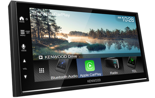 Kenwood 6.8" CarPlay/Android Auto Double-DIN Head Unit | DMX7022S