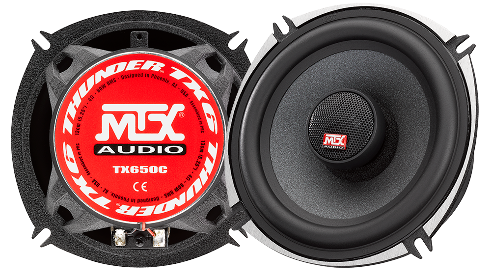MTX Audio TX6 Series 5.25" Coaxial Speakers - TX650C