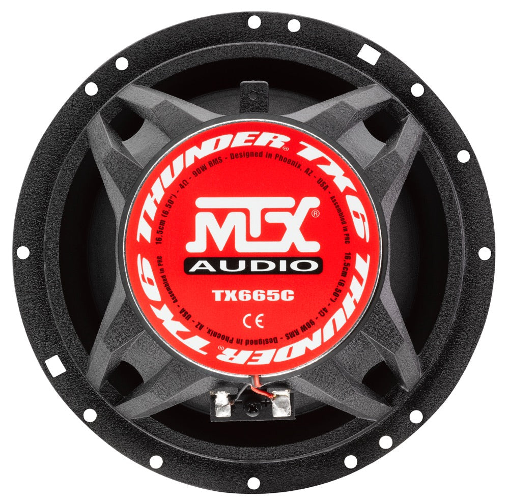 MTX Audio TX6 Series 6.5" Coaxial Speakers - TX665C