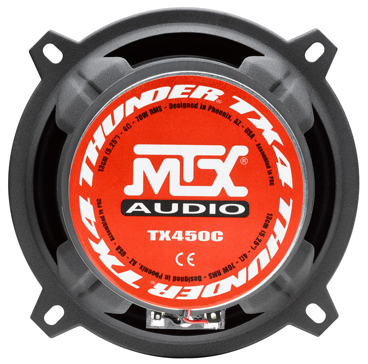 MTX Audio TX4 Series 5.25" Coaxial Speakers - TX450C