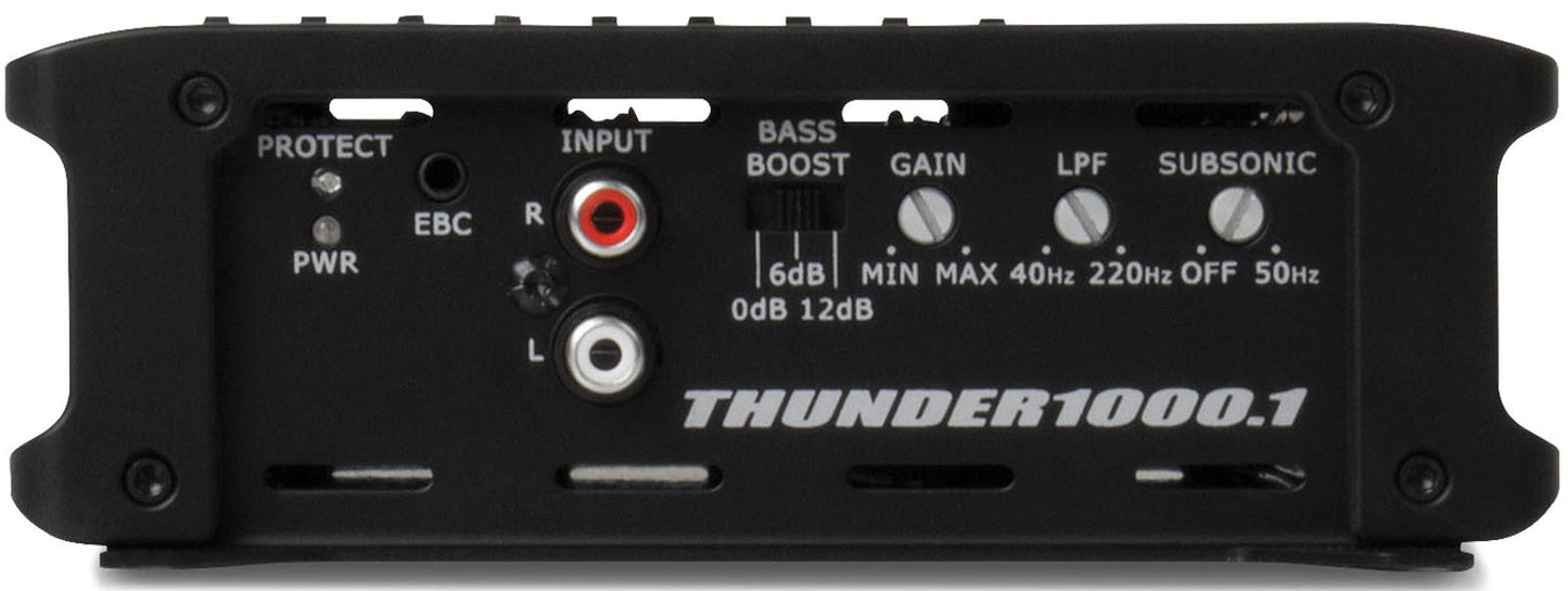 MTX Audio Thunder Series 1000W RMS Monoblock Amplifier - Thunder1000.1