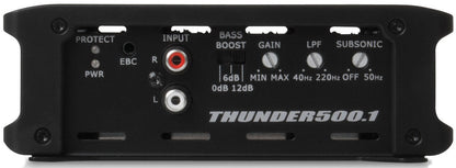 MTX Audio Thunder Series 500W RMS Monoblock Amplifier - Thunder500.1