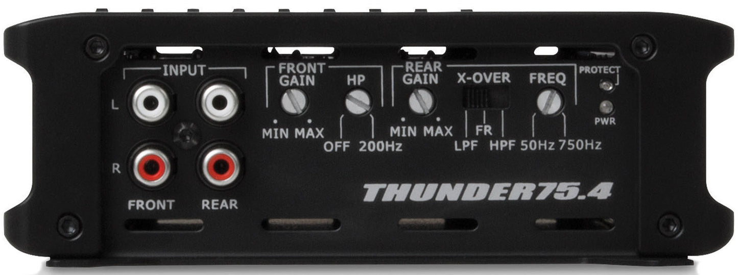 MTX Audio Thunder Series 400W RMS 4 Channel Amplifier - Thunder75.4