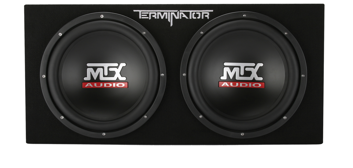 MTX Audio Terminator Dual 12" 1000W Ported Subwoofer & Amplifier - TNP212DV