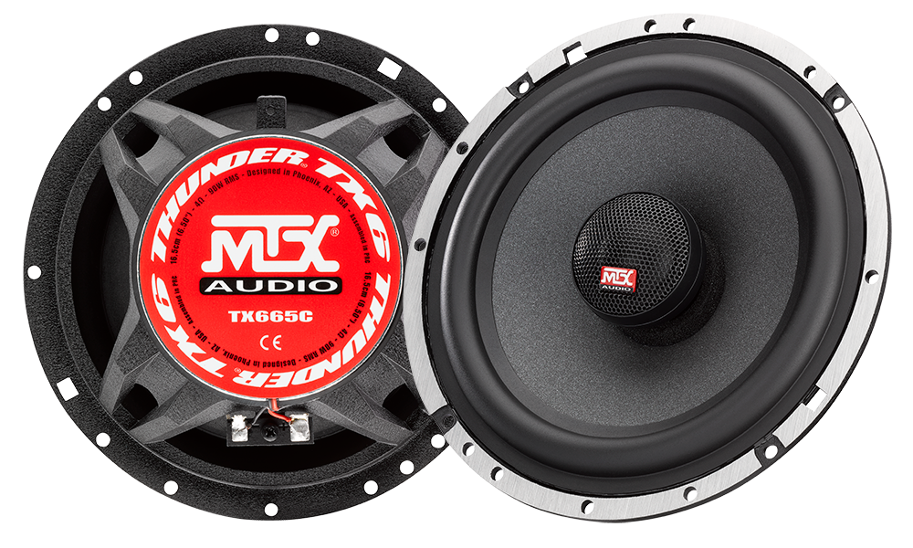 MTX Audio TX6 Series 6.5" Coaxial Speakers - TX665C