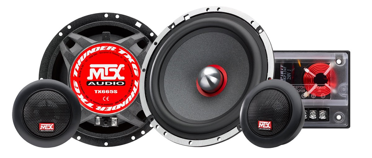 MTX Audio TX6 Series 6.5" Component Speakers - TX665S